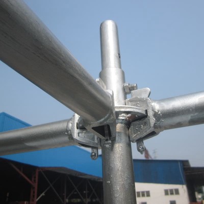 Guangzhou Manufacturer Competitive Iron Steel Galvanized Scaffold Ring Lock Scaffolding For Construction