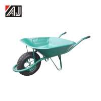 Heavy Duty Hot Sale Durabe Steel Construction Wheelbarrow WB6400 Good Market in Low Price(Made in Guangzhou)