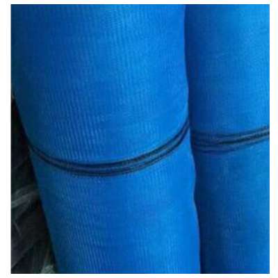 Debris falling protection scaffold safety netting blue with buttonhole